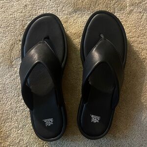 Women’s Platform Flip Flop Sandals - Size 11